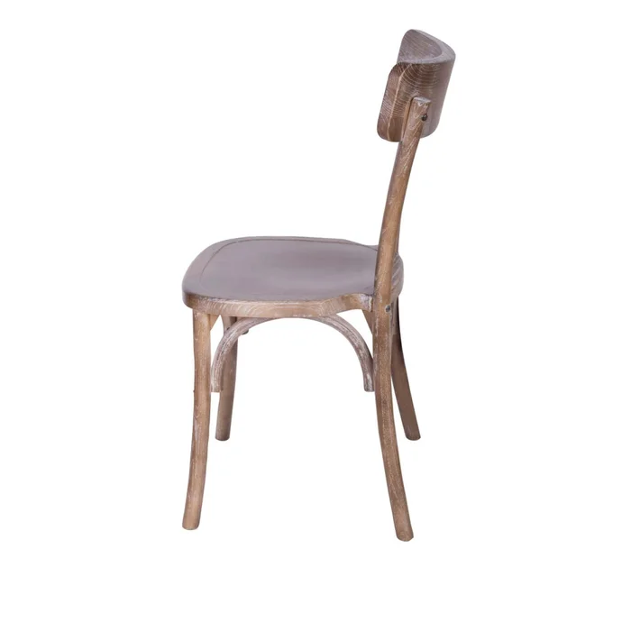 Silla De Comedor Madera Natural-beige Modena en Madera natural - Sillas, Uruguay | Divino, vista 4