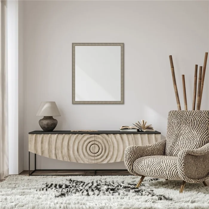 ESPEJO PS 50x60CM JASPEADO en Gris - Espejos, Uruguay | Decohogar, vista 3