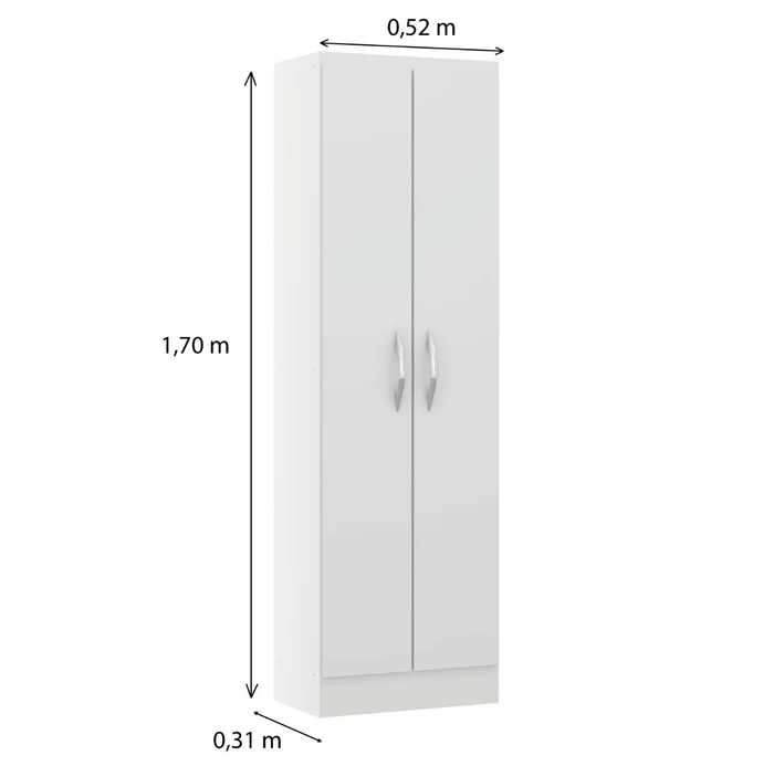 Mueble Cocina Multiuso 2 Puertas Blanco 3000 en Blanco - Mesas de comedor, Uruguay | Soy Hogar, vista 6