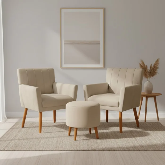 Conjunto Cecilia en Azul - Sillones y sofás, Uruguay | Moderna Hogar, vista 2
