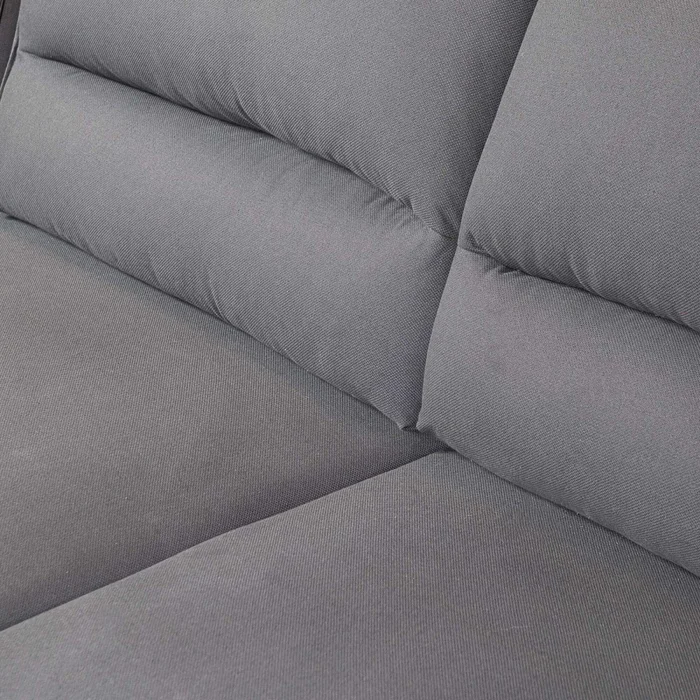 Sillón Tela Gris Excelence Gris Osc en Gris - Sillones y sofás, Uruguay | Divino, vista 5