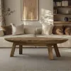 Mesa de living ovalada Linea Rimini en Madera natural - Mesas de living, Uruguay | La Cueva Muebles, vista 1 de 20