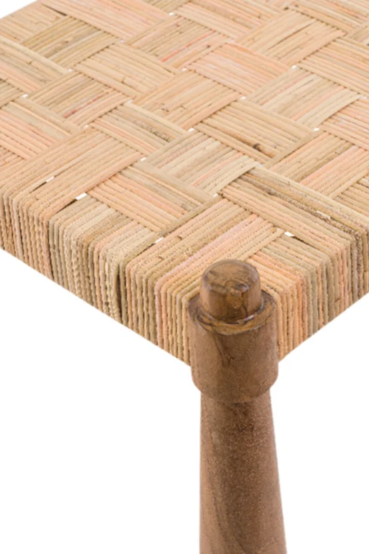 BANCO TEAK 150x45x45CM en Madera natural - Butacas, banquetas y puffs, Uruguay | Vinibel, vista 3