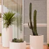 Macetero Aiguablava de cemento - blanco Ø 42 cm en Blanco - Muebles para el exterior, Uruguay | Kavehome, vista 2 de 4