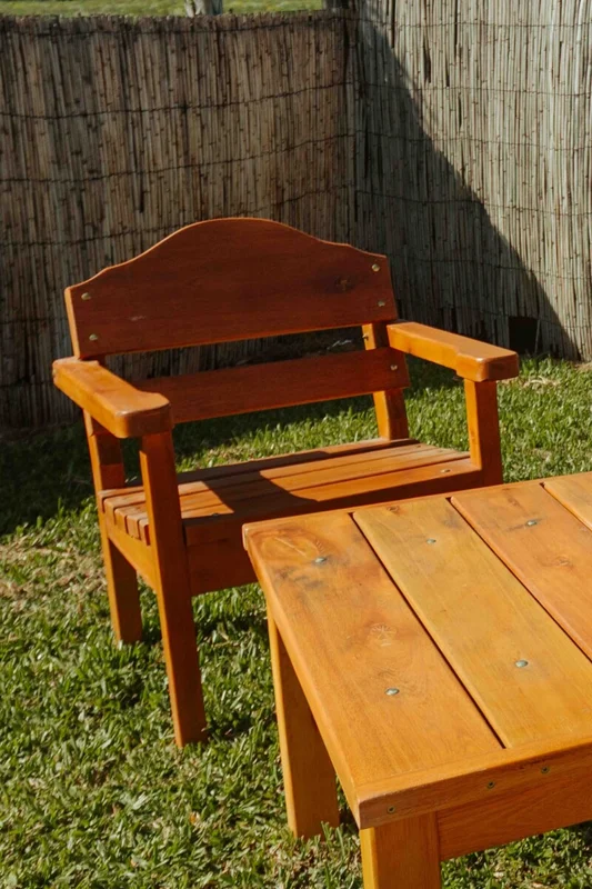Sillón clásico de 1 cuerpo — Serra Amoblamientos en Marrón - Muebles para el exterior, Uruguay | Serra Amoblamientos, vista 3