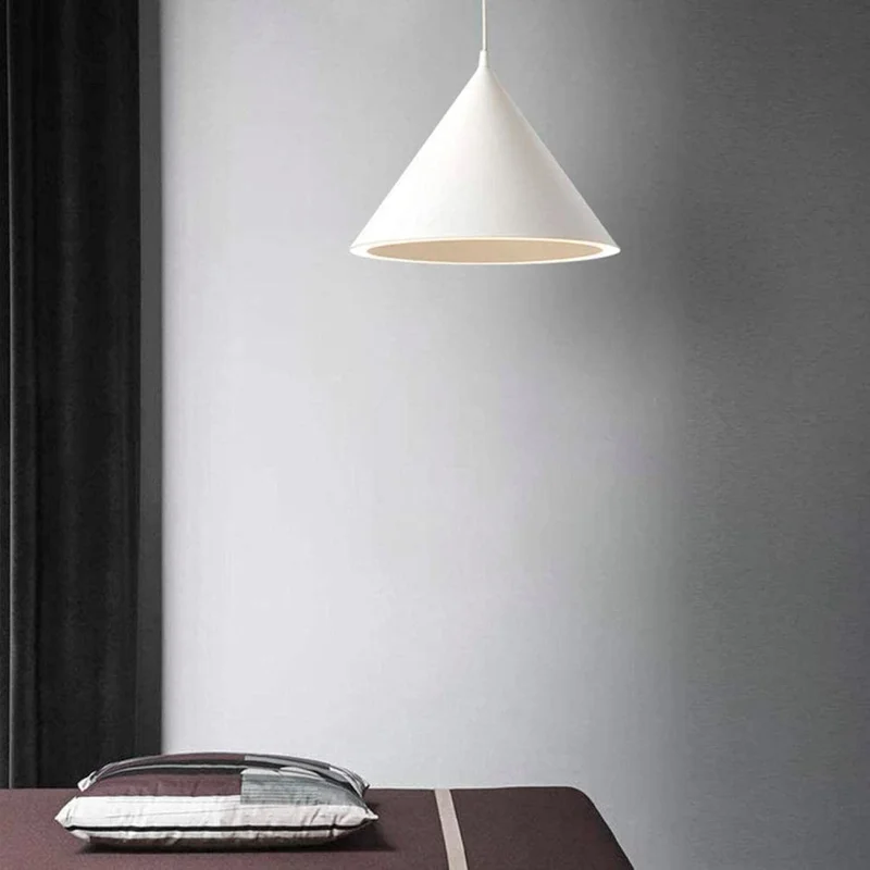 Luminaria Colgante Bucarest Big Blanca ø 35 cm en Blanco - Lámparas colgantes, Uruguay | Serlux, vista 3