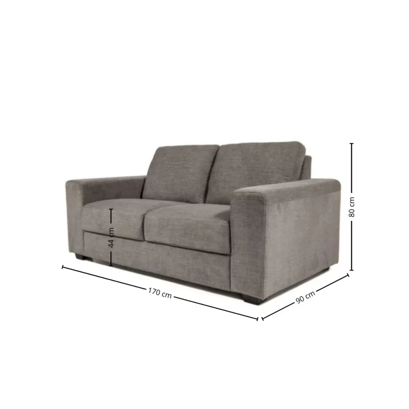 Sofá Loretto - Tela Aquaclean Sustentable - 2 cuerpos - A fabricar en Patrón - Sillones y sofás, Uruguay | Nyr, vista 5