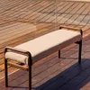 Banco desenfundable Macaret - de madera maciza de roble acabado nogal 120 cm FSC Mix Credit. en Marrón - Butacas, banquetas y puffs, Uruguay | Kavehome, vista 2 de 8