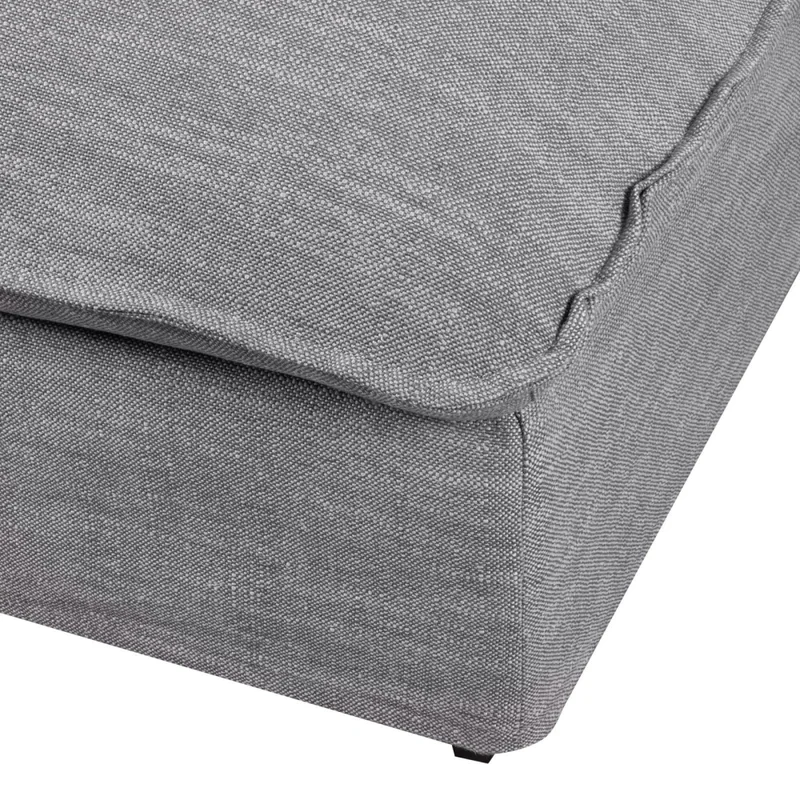 Puff Tela-premium Gris Bahamas en Gris - Sillones y sofás, Uruguay | Divino, vista 5