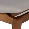 Butaca Zoe Eco - Nogal - Combinada - Tela Rústica - Natural 93 en Beige - Butacas, banquetas y puffs, Uruguay | NYR, vista 5 de 6