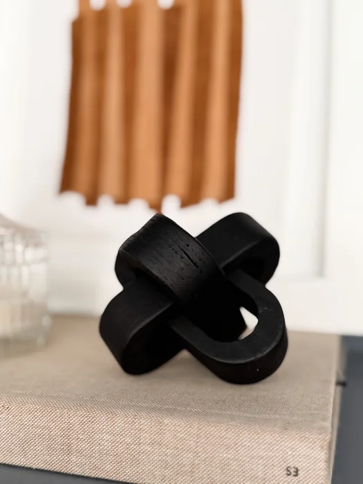 Anclaje decorativo en madera negra - Decoración, Uruguay | Dreams On Time