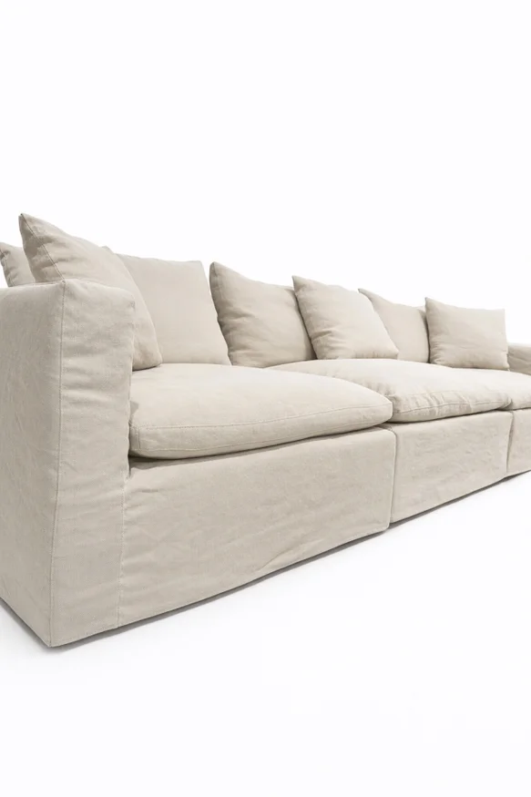 Sofá Río, 4 Cuerpos - Beige en Beige - Sillones y sofás, Uruguay | Indian, vista 2