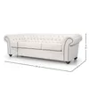 Sofá Chesterfield Soul - Tela Aquaclean - 3 cuerpos - A fabricar en Patrón - Sillones y sofás, Uruguay | NYR, vista 5 de 5