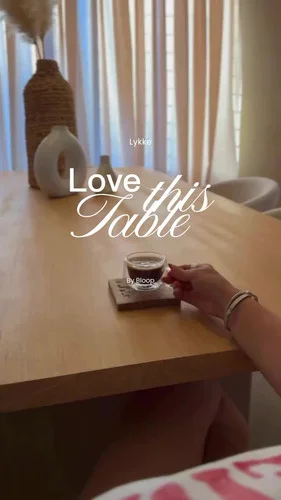 Mesa de Comedor - Lykke en Madera natural - Mesas de living, Uruguay | Bloop Home, vista 2