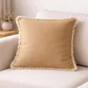 Almohadón "Washed" Arena en Beige - Textiles, Uruguay | Casa Ernesta, vista 2 de 2