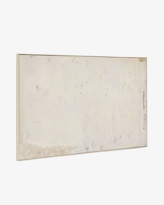Cuadro abstracto Silpa beige claro 200 x 120 cm en Beige - Decoración de pared, Uruguay | Kavehome