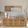 Aparador Beyla de madera maciza y chapa de roble 180 x 71,5 cm FSC 100 % en Madera natural - Aparadores y recibidores, Uruguay | Kavehome, vista 2 de 9