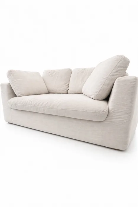 Sofá Lauren, 2 Cuerpos - Beige en Beige - Sillones y sofás, Uruguay | Indian, vista 3