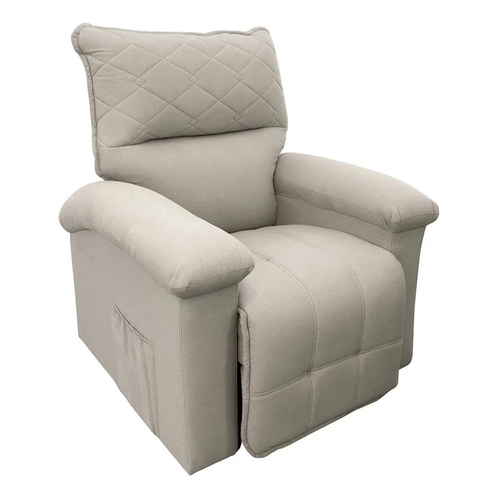 Poltrona sillón reclinable Gavea - Gris en Gris - Sillones y sofás, Uruguay | Nario Hogar