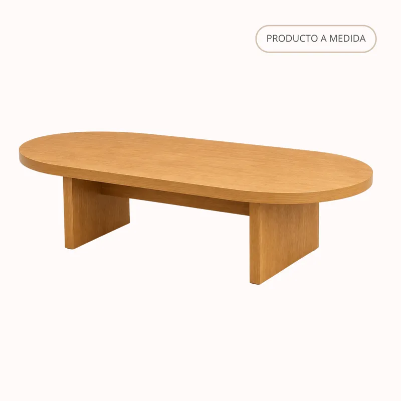 MESA CENTRO LUCCA en Madera natural - Mesas de living, Uruguay | Forum Design