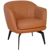 Butaca Fija 1 Cuerpo Cuero Marron 1002 Camel en Marrón - Sillones y sofás, Uruguay | Divino, vista 2 de 5