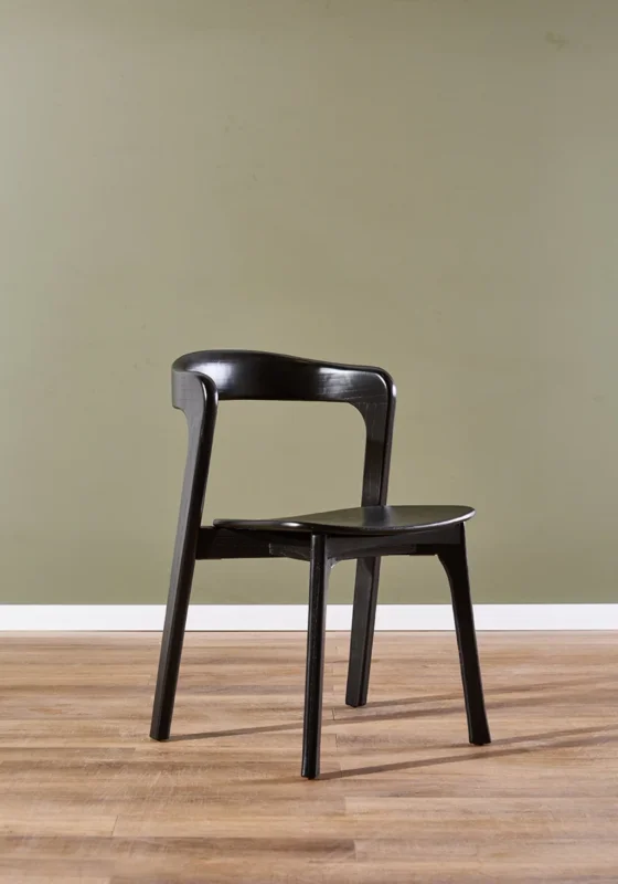 Silla De Comedor Berta Negra en Negro - Sillas, Uruguay | Berna Home, vista 6