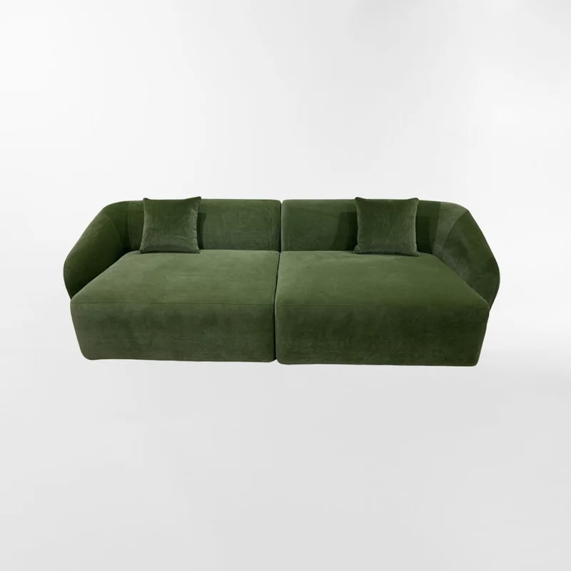 Sillón MOCA VERDE 3 CUERPOS en Verde - Sillones y sofás, Uruguay | Viasono, vista 3