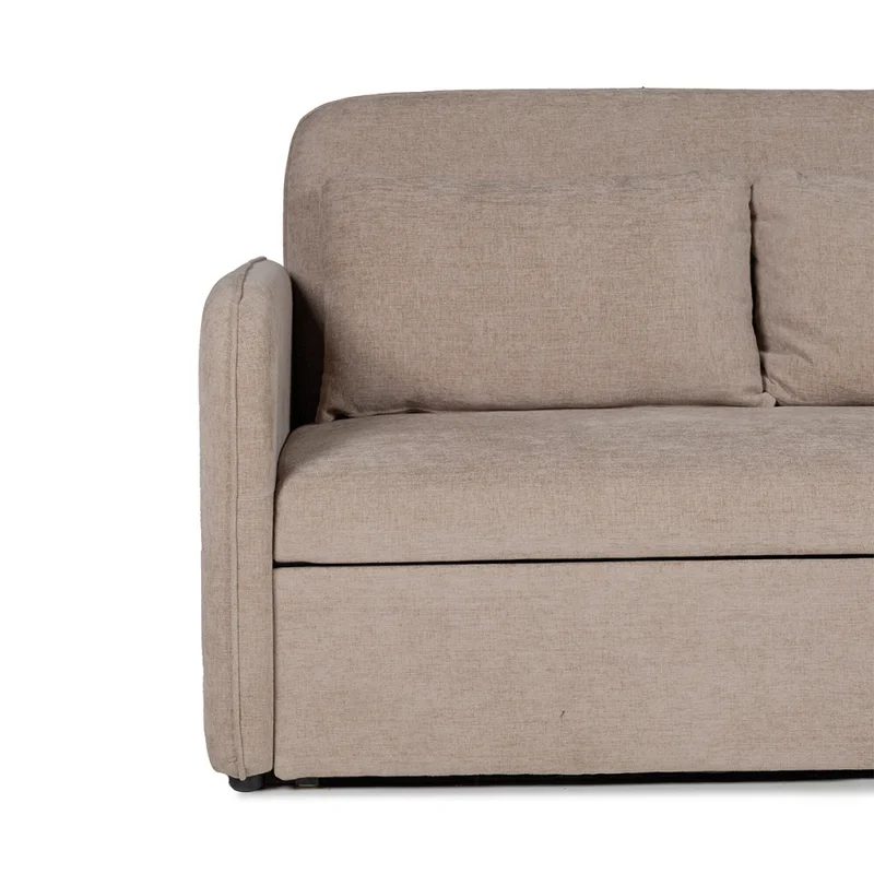 Sofá Cama Spazio - Tela Microfibra - 130 (Beige) en Beige - Sillones y sofás, Uruguay | Nyr, vista 6