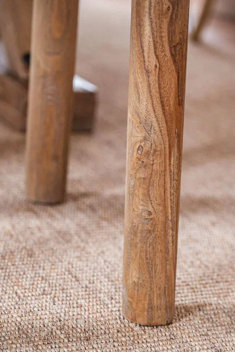 MESA AUXILIAR IRREGULAR TRONCO - OLMO en Madera natural - Mesas de luz, Uruguay | La Iberica, vista 10