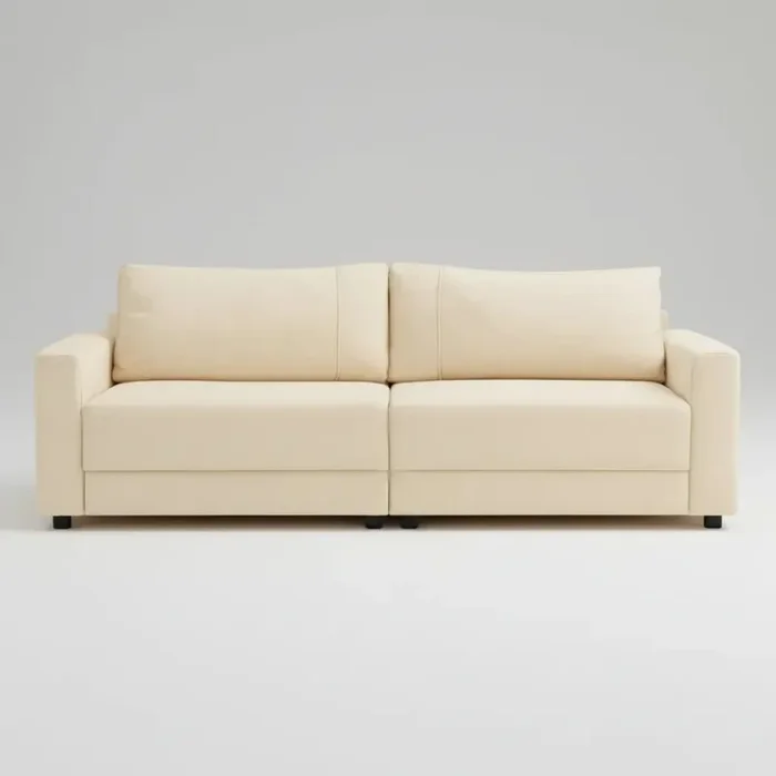 SOFA 4 CUERPOS - TAPIZADO EN TELA BEIGE en Beige - Sillones y sofás, Uruguay | Champagne Home, vista 3