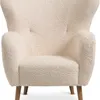 Sillón VILDSUND 1 cuerpo tela bouclé crudo en Blanco - Butacas, banquetas y puffs, Uruguay | JYSK, vista 2 de 5