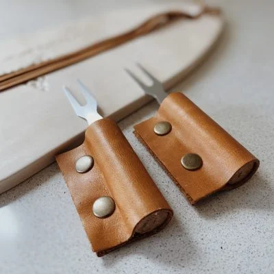 Pincho y cuchillo untador x2 en Marrón - Decoración, Uruguay | Dreams On Time, vista 3
