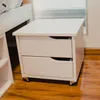 Cama Madera Maciza Con Cajones - 1 plaza - Línea Onix - Blanco - Dormitorio, Uruguay | Ecowood, vista 5 de 5