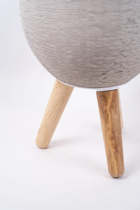 Maceta Teli - Beige en Beige - Decoración, Uruguay | Indian, vista 2