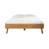 Cama 2 Plazas Madera Natural-beige Florida en Madera natural - Dormitorio, Uruguay | Divino, vista 4 de 7