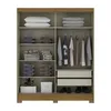 Ropero 2 Puertas B74 - Natural y beige en Multicolor - Roperos y placares, Uruguay | Nario Hogar, vista 3 de 4