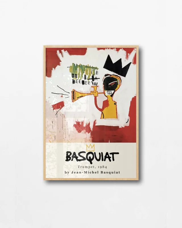 Basquiat N.03 en Multicolor - Láminas, Uruguay | La Cuadrería, vista 3