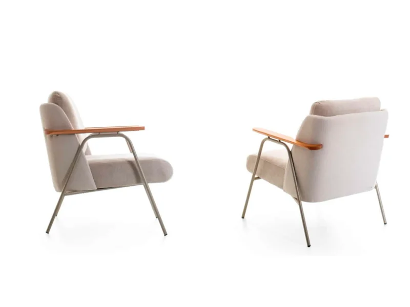 Butaca Legacy en Beige - Butacas, banquetas y puffs, Uruguay | Arquetipo, vista 3