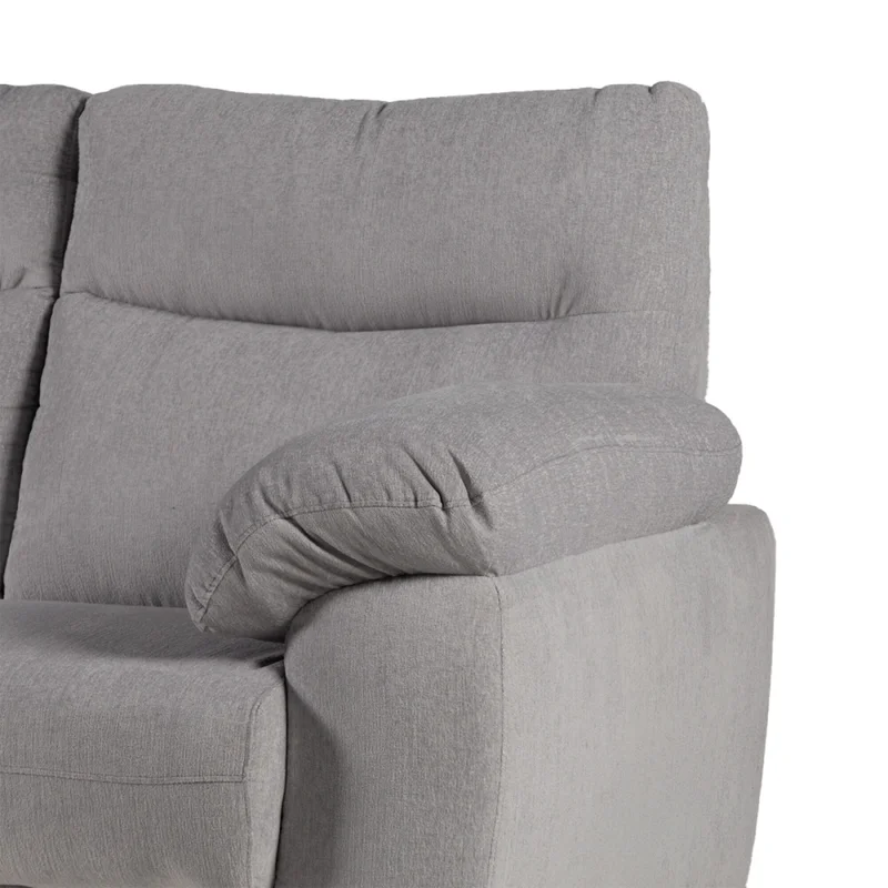 Sofá Aura - Tela Aquaclean Sustentable - 3 cuerpos - A fabricar en Gris - Sillones y sofás, Uruguay | Nyr, vista 6