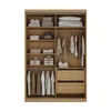 Ropero Placard 2 Puertas Mdf Natural-beige South en Beige - Roperos y placares, Uruguay | Divino, vista 2 de 3