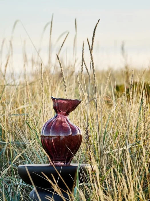 Jarrón VILMER Ø19xH30cm berenjena en Violeta - Jarrones, Uruguay | JYSK