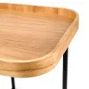 MESA LATERAL LIVE BAJA CINAMOMO NAURAL 45X45X48H CM - Mesas de arrimo, Uruguay | Vinibel, vista 3 de 4