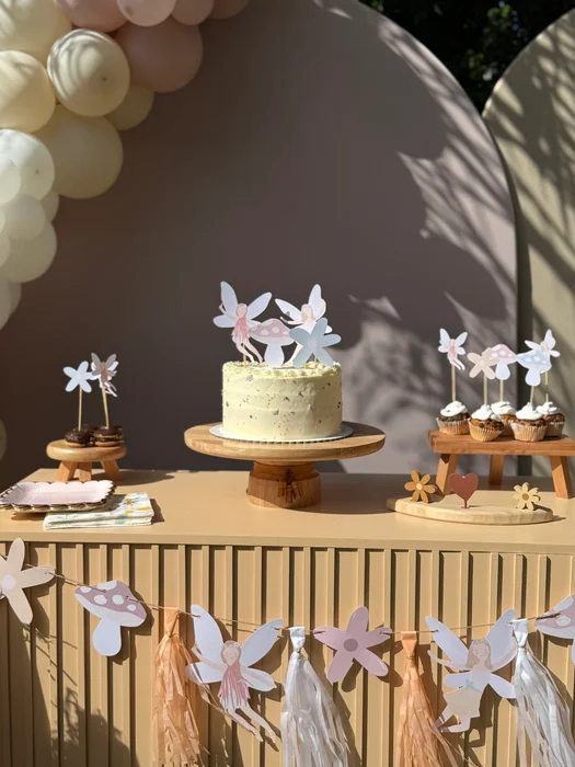 Pie de Torta alta triple fleco– 30cm - Decoración, Uruguay | Dreams On Time, vista 24