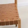 Silla en teca y cuero marrón en Marrón - Sillas, Uruguay | Entrecasa, vista 5 de 7