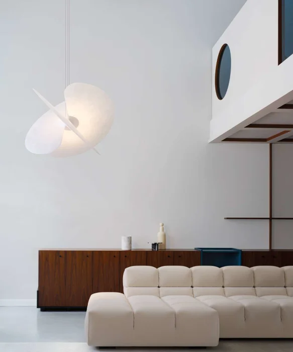 Levante LED 28W / Diam 620mm  en Blanco - Lámparas colgantes, Uruguay | Darko Lighting, vista 3