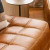 BUTACA COLUMBIA - CUERO ITALIANO CARAMELO en Marrón - Sillones y sofás, Uruguay | La Iberica, vista 40 de 40