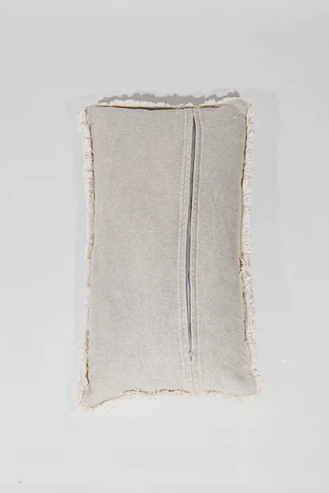 Almohadón Thames Rect - Gris Melange en Gris - Textiles, Uruguay | Indian, vista 3