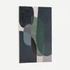 Lienzo abstracto Nemsa azul y verde - 90 x 60 cm en Azul - Decoración de pared, Uruguay | Kavehome, vista 1 de 6