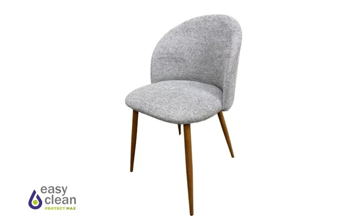 Silla MAYTE en Tela - Gris Melange en Gris - Sillas, Uruguay | Finkel
