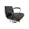Silla De Escritorio Pu-y-acero Negro D-422 en Negro - Escritorios y sillas de escritorio, Uruguay | Divino, vista 4 de 7
